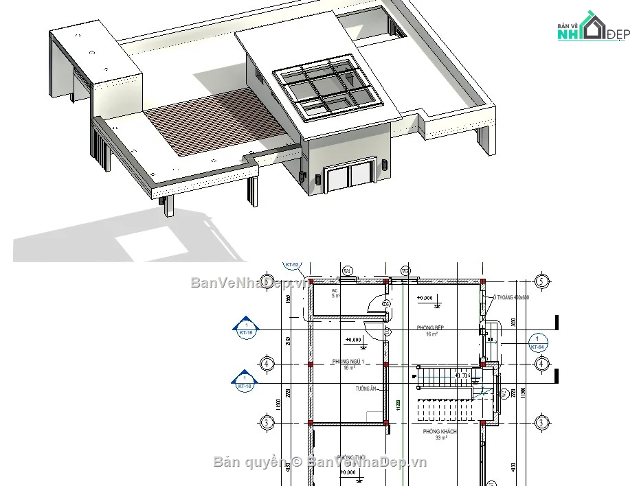 nhà phố 3 tầng,file revit nhà phố 3 tầng,revit nhà phố 3 tầng