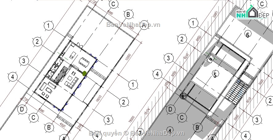 nhà phố 3 tầng 1 tum,revit nhà phố 3 tầng 1 tum,file revit nhà phố 3 tầng