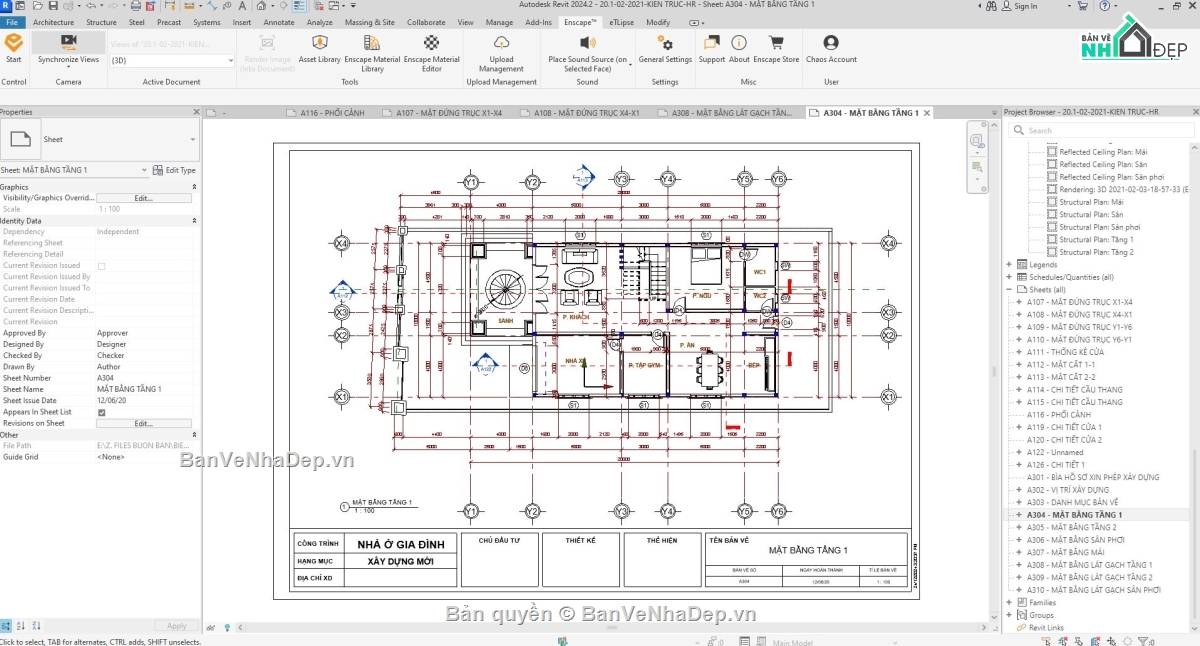 biệt thự tân cổ điển đẹp,biệt thự 3 tầng,biệt thự cổ điển 3 tầng,revit biệt thự 3 tầng