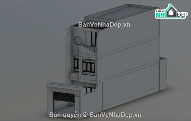 nhà phố 3 tầng,File revit nhà phố 3 tầng,revit nhà phố 3 tầng,file revit nhà phố 3 tầng