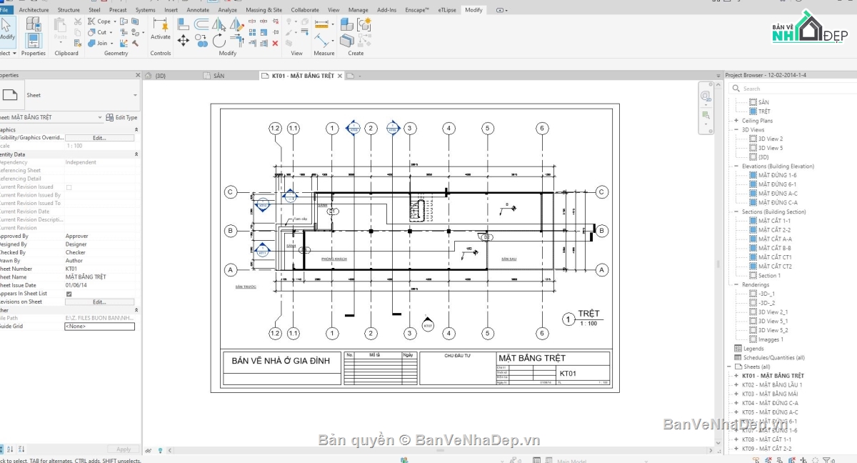 nhà 2 tầng mái ngói,nhà mái ngói,nhà 2 tầng revit,revit nhà 2 tầng