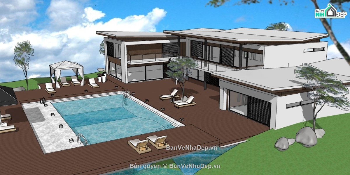 biệt thự đẹp 2 tầng,biệt thự 2 tầng,biệt thự đẹp