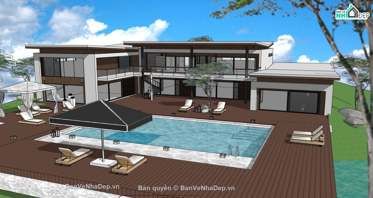 biệt thự đẹp 2 tầng,biệt thự 2 tầng,biệt thự đẹp