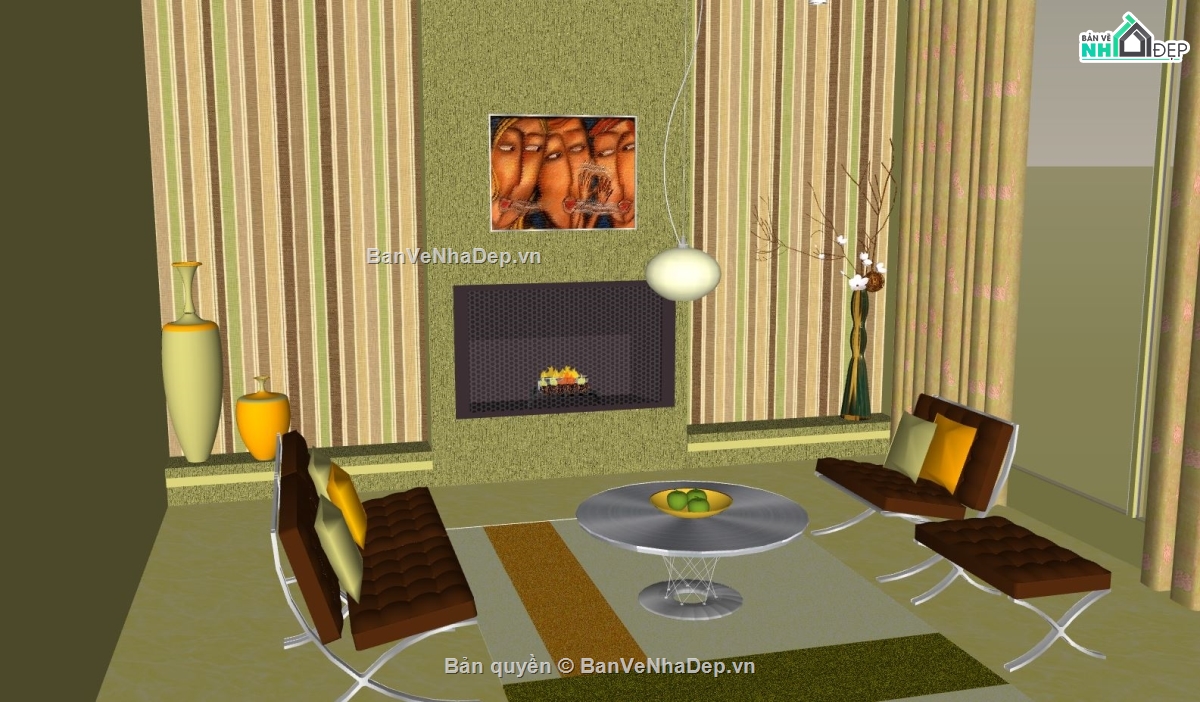 phòng khách đẹp,model phòng khách,phòng khách 3d
