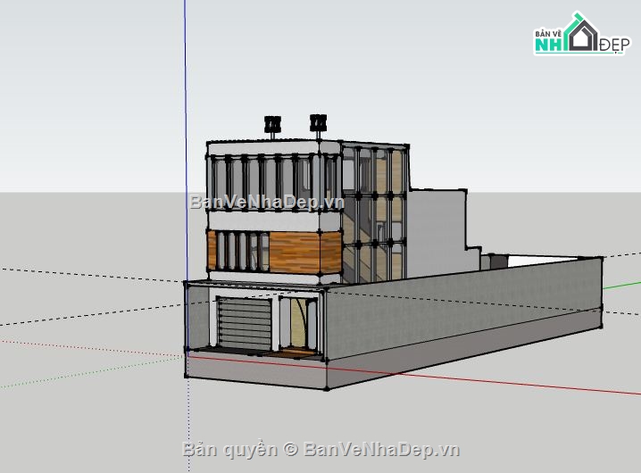 Nhà phố 2 tầng,Nhà 2 tầng đẹp,model su nhà phố 2 tầng