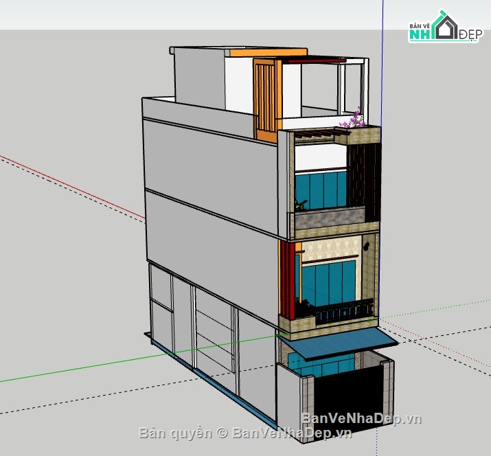 Nhà phố 4 tầng,Nhà phố,Nhà 4 tầng đẹp