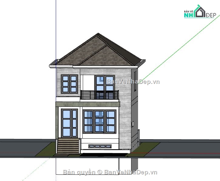 Nhà phố 2 tầng,Nhà 2 tầng,Nhà phố