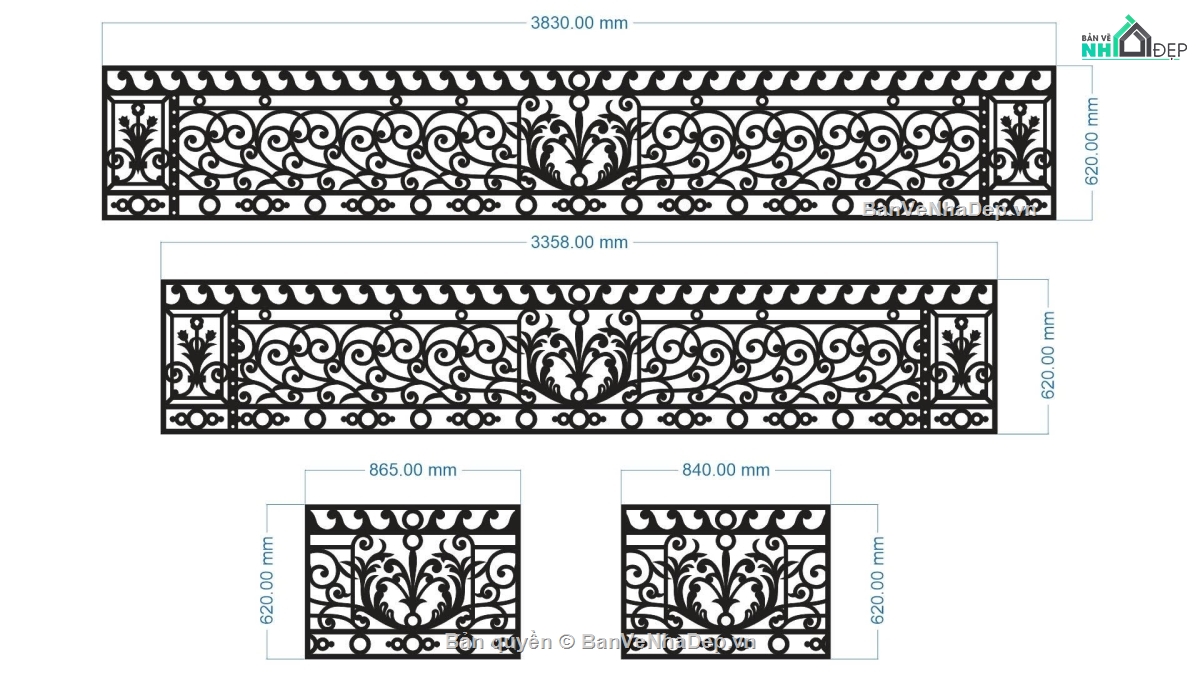 lan can cnc,lan can,file lan can,lan can dxf