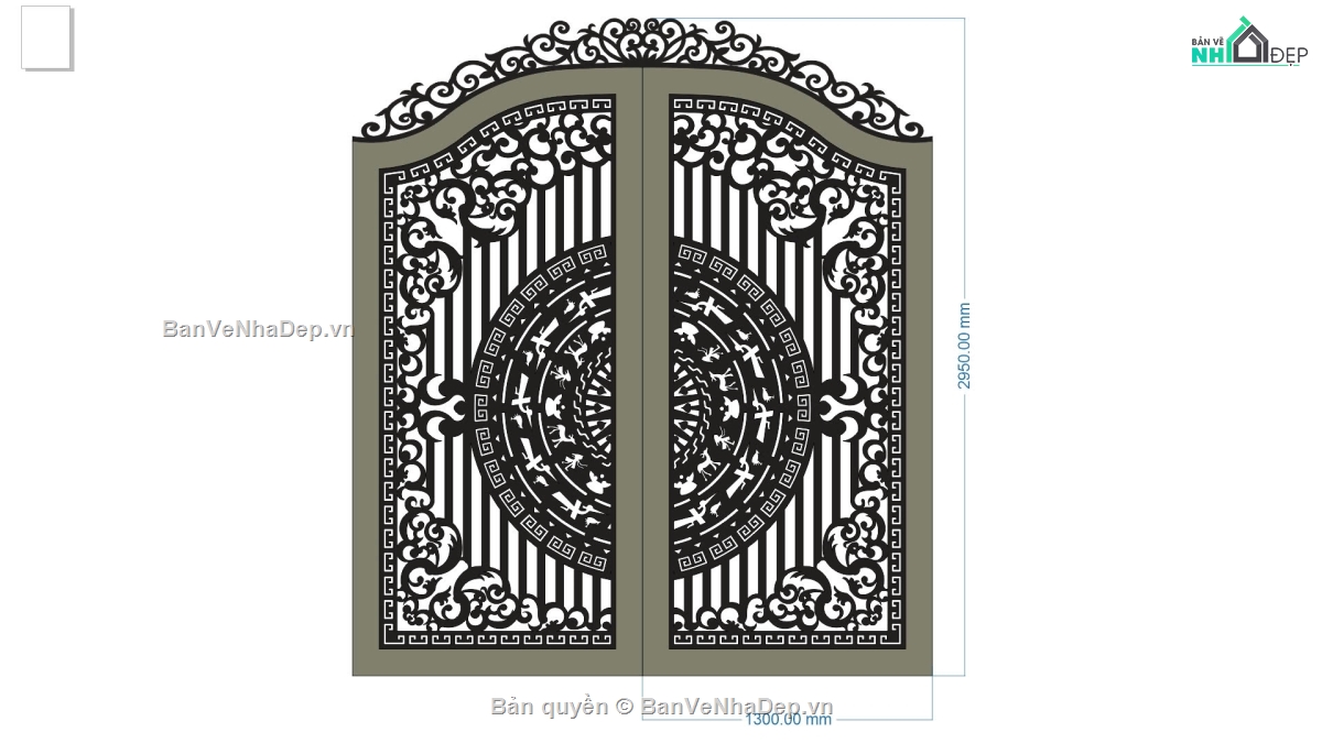 file cổng cnc,file cnc cổng 2 cánh,mẫu cnc cổng 2 cánh