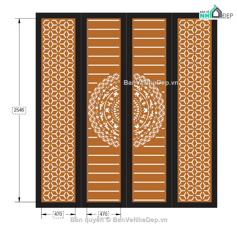 file cnc cổng 4 cánh,mẫu cnc cổng 4 cánh,cnc cổng 4 cánh