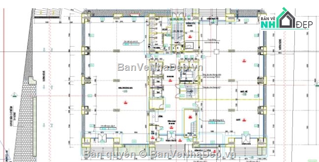 chung cư 29 tầng,bản vẽ chung cư,file cad chung cư,chung cư file cad