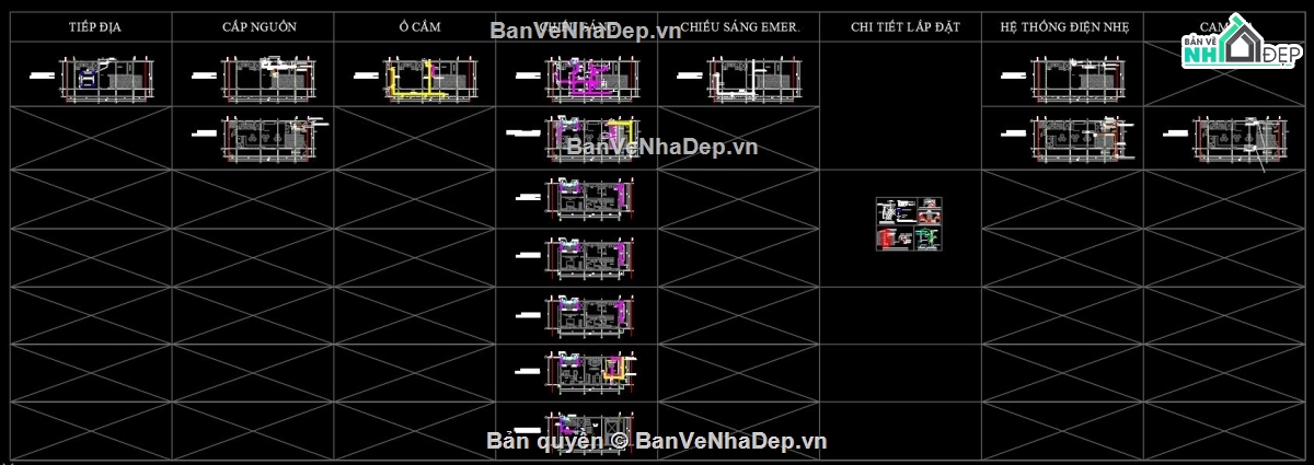 Thiết kế biệt thự,nhà ở khu đô thị,kết cấu biệt thự,thiết kế nhà 5 tầng,bản vẽ điện nước,lô phố