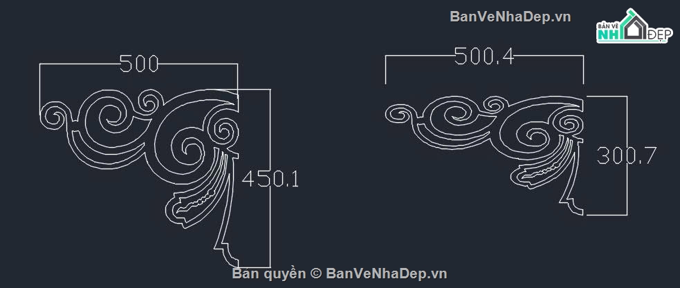 hoa văn mái kính,mái kính cnc,mái kính dxf