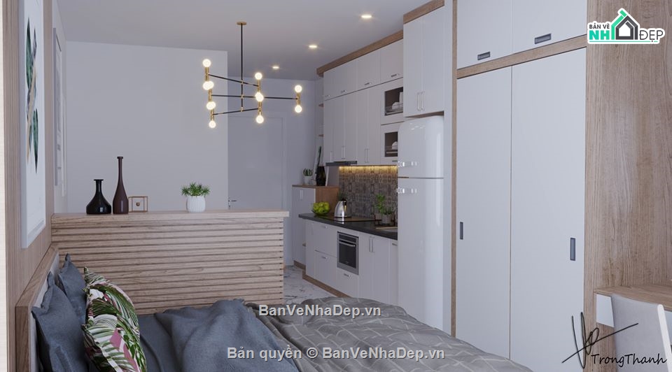 file sketchup căn hộ chung cư,file sketchup căn hộ,model su căn hộ,model sketchup căn hộ