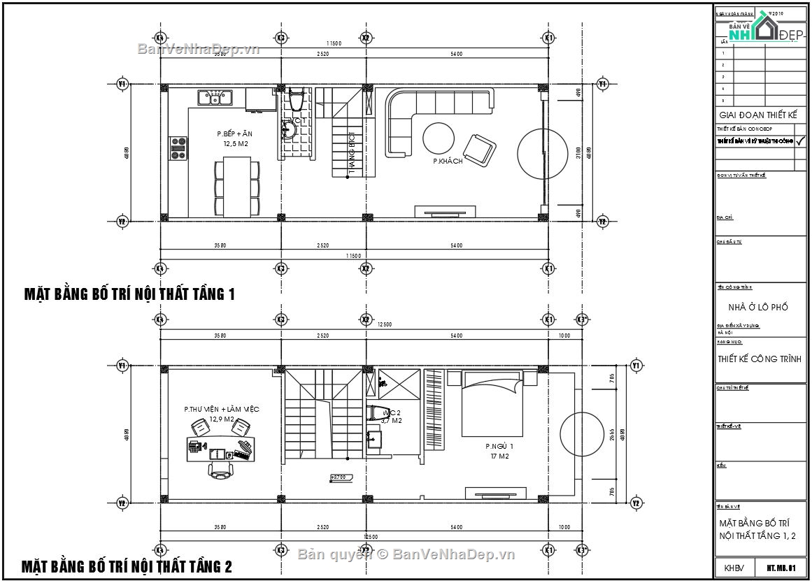 nhà phố 5 tầng,bản vẽ nhà phố 5 tầng,nhà phố 5 tầng tân cổ điển,nhà phố 5 tầng file cad,file cad nhà phố 5 tầng