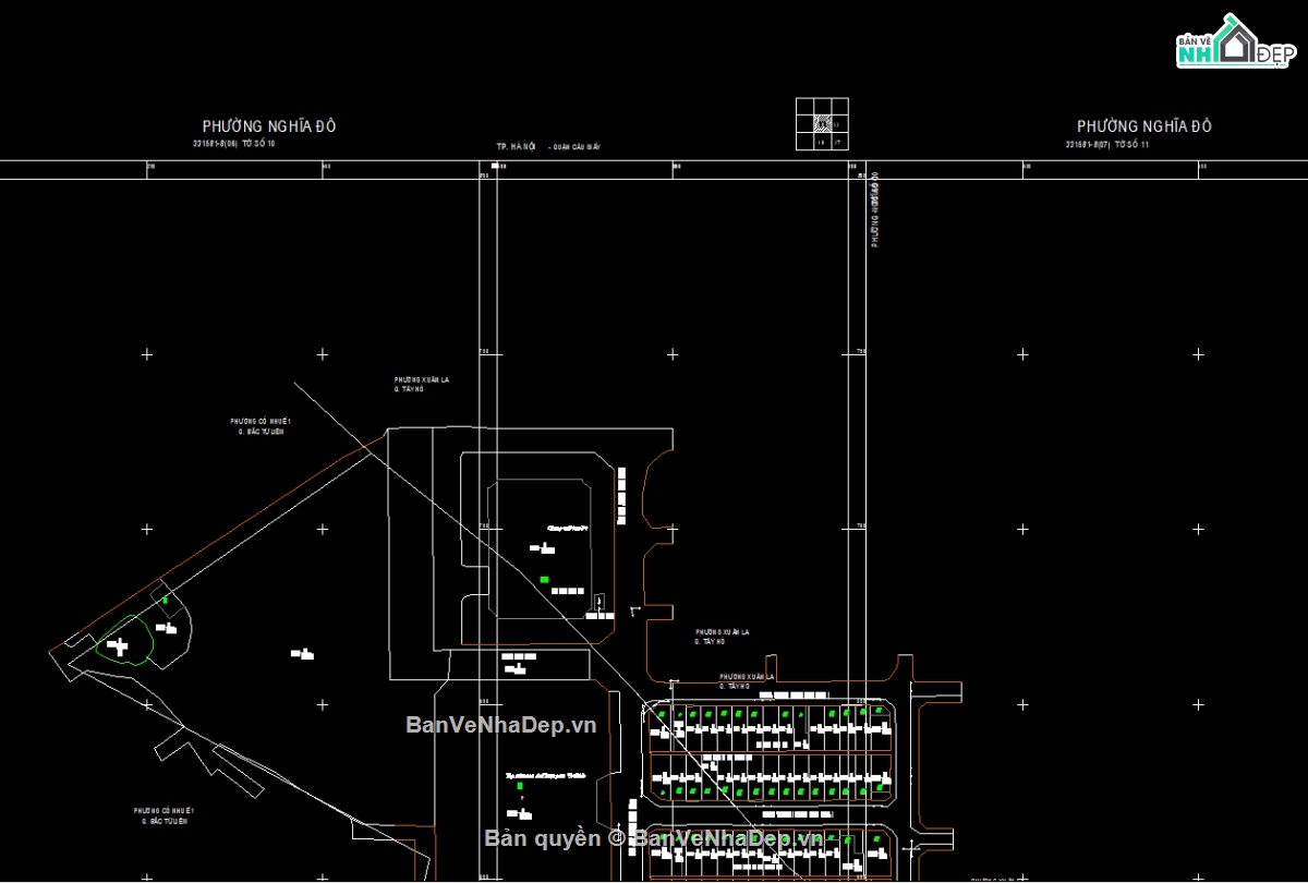File Cad Bản đồ địa chính phường Nghĩa Đô,Bản đồ địa chính phường Nghĩa Đô-VN2000,Bản đồ giải thửa phường Nghĩa Đô-VN2000,phường Nghĩa Đô-VN2000,Quy hoạch phường Nghĩa Đô-VN2000