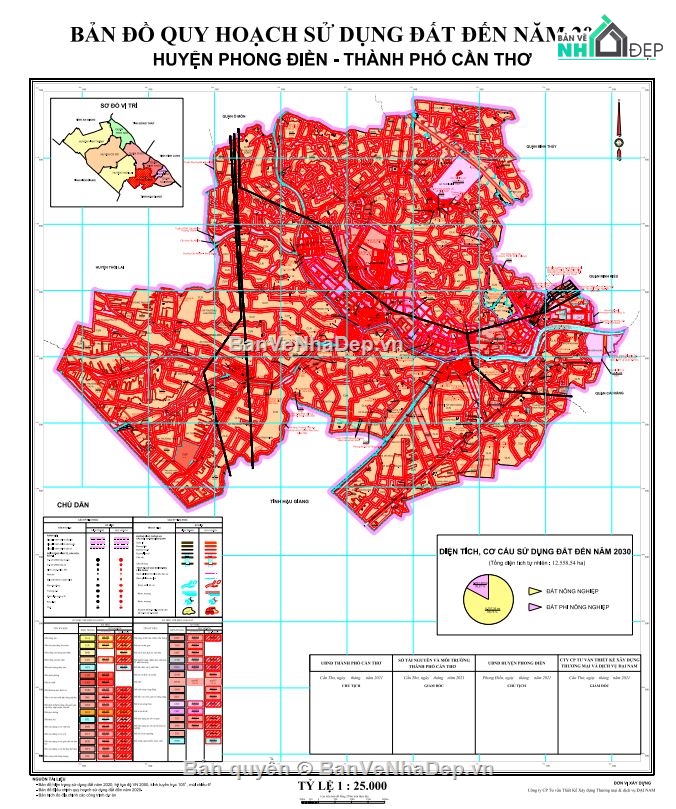 quy hoạch sử dụng đất,quy hoạch cần thơ,bản đồ quy hoạch