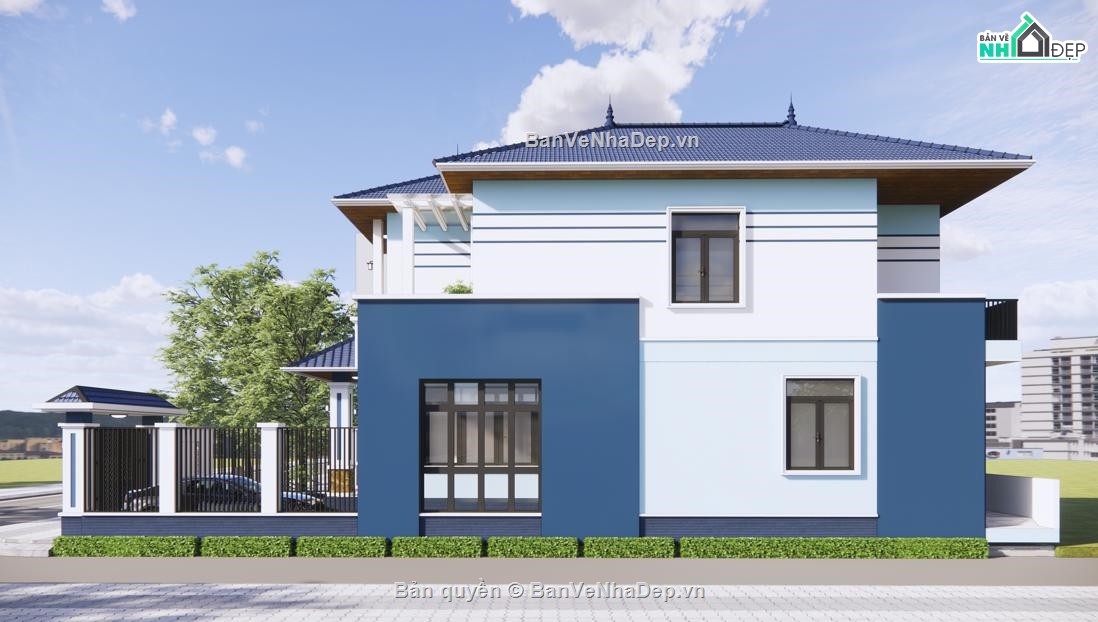 biệt thự,Thiết kế biệt thự villa,Thiết kế Revit biệt thự,thiết kế biệt thự,biệt thự 2 tầng