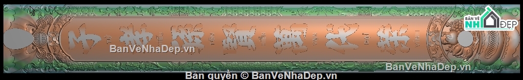 Mẫu cnc câu đối,câu đối lòng máng cnc,jdpaint câu đối lòng máng cnc