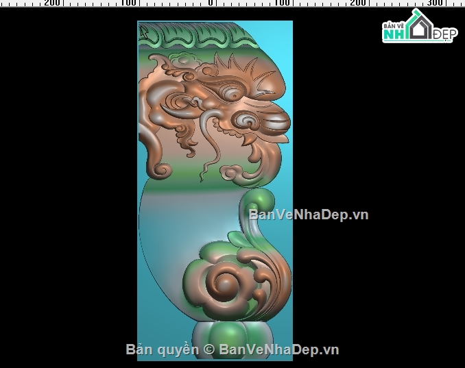 mẫu chân đầu lân,cnc chân,chân cnc