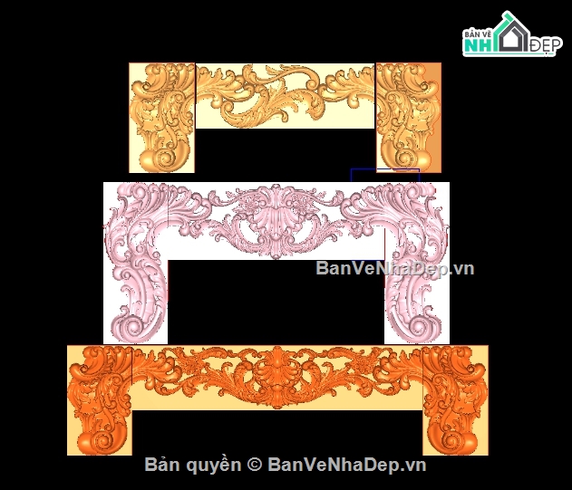 Mẫu chân yếm cnc,chân yếm lá tây cnc,cnc chân lá tây