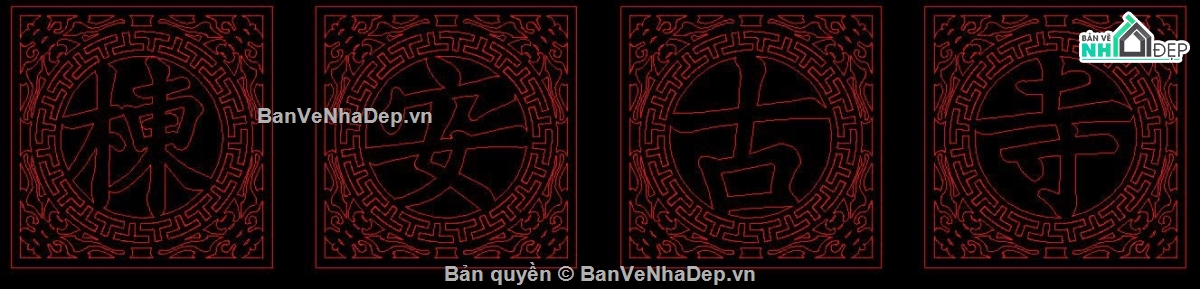 chữ hán cnc,chữ hán đẹp,心想事成