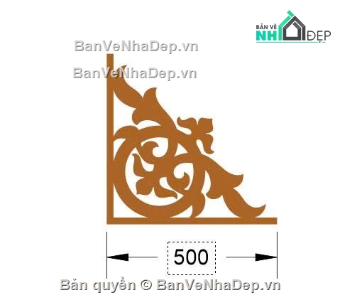 ke góc,ke góc cnc,hoa góc cnc file dxf