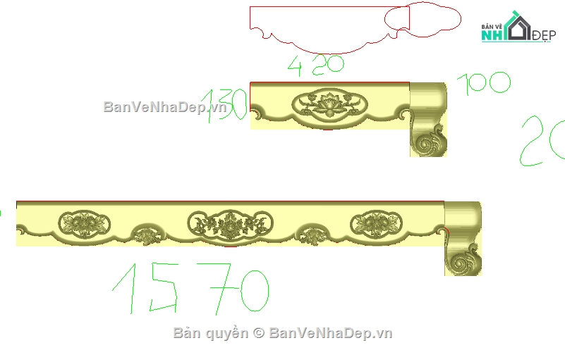 cnc chân dạ kệ thờ file jdp,thiết kế cnc chân dạ kệ thờ,file jdpaint chân dạ kệ thờ cnc