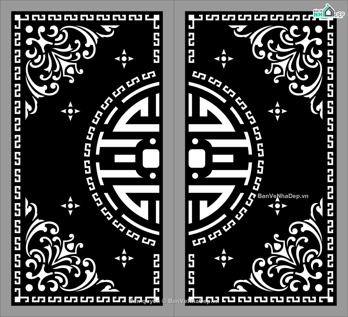 file cnc cổng 2 cánh,mẫu cnc cổng 2 cánh,file cổng cnc 2 cánh