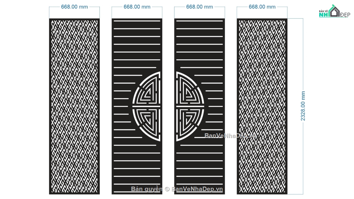 Mẫu cổng 4 cánh cnc,cổng 4 cánh cnc,cổng cnc chữ thọ