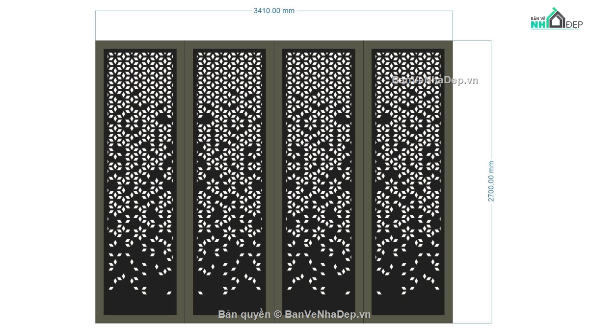 cổng đẹp 4 cánh,Mẫu cổng 4 cánh cnc,file cnc cổng 4 cánh