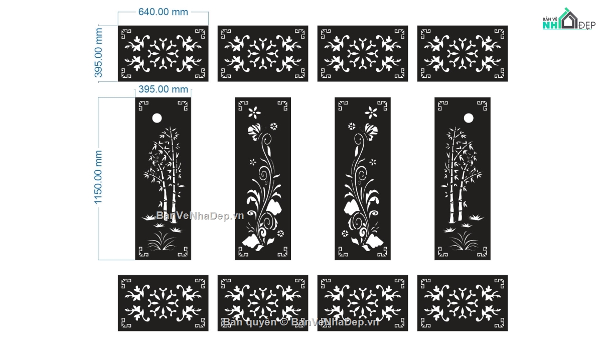 Mẫu cổng 4 cánh cnc,cổng 4 cánh cnc,cnc 4 cánh