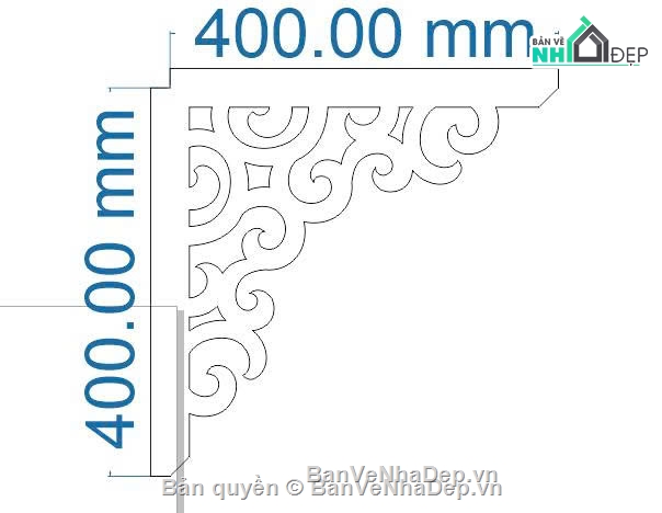 hoa góc,dxf hoa góc,mẫu hoa góc