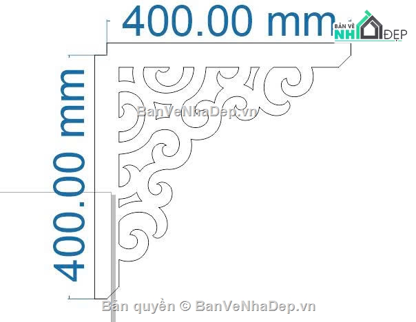 hoa góc,dxf hoa góc,mẫu hoa góc