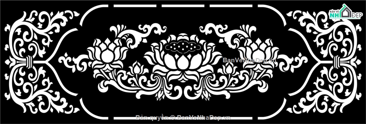 hoa sen cnc,sen ngang cnc,file cnc sen ngang