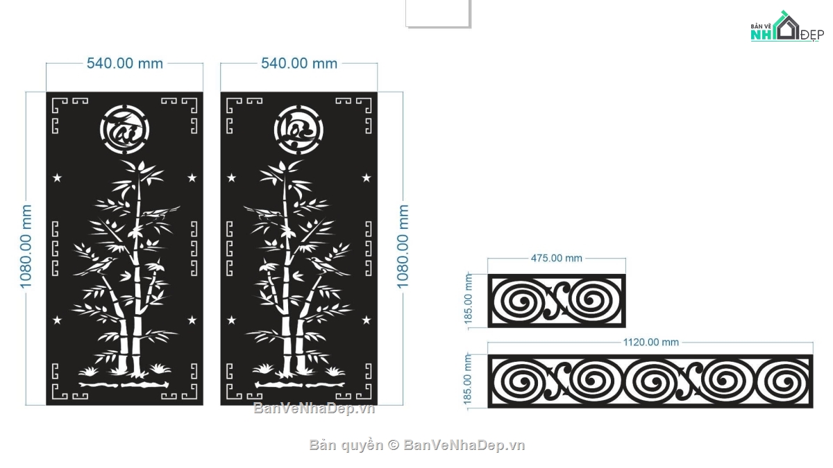 hoa văn cnc,trúc hoa văn,file cnc trúc,mẫu cnc trúc,trúc cnc