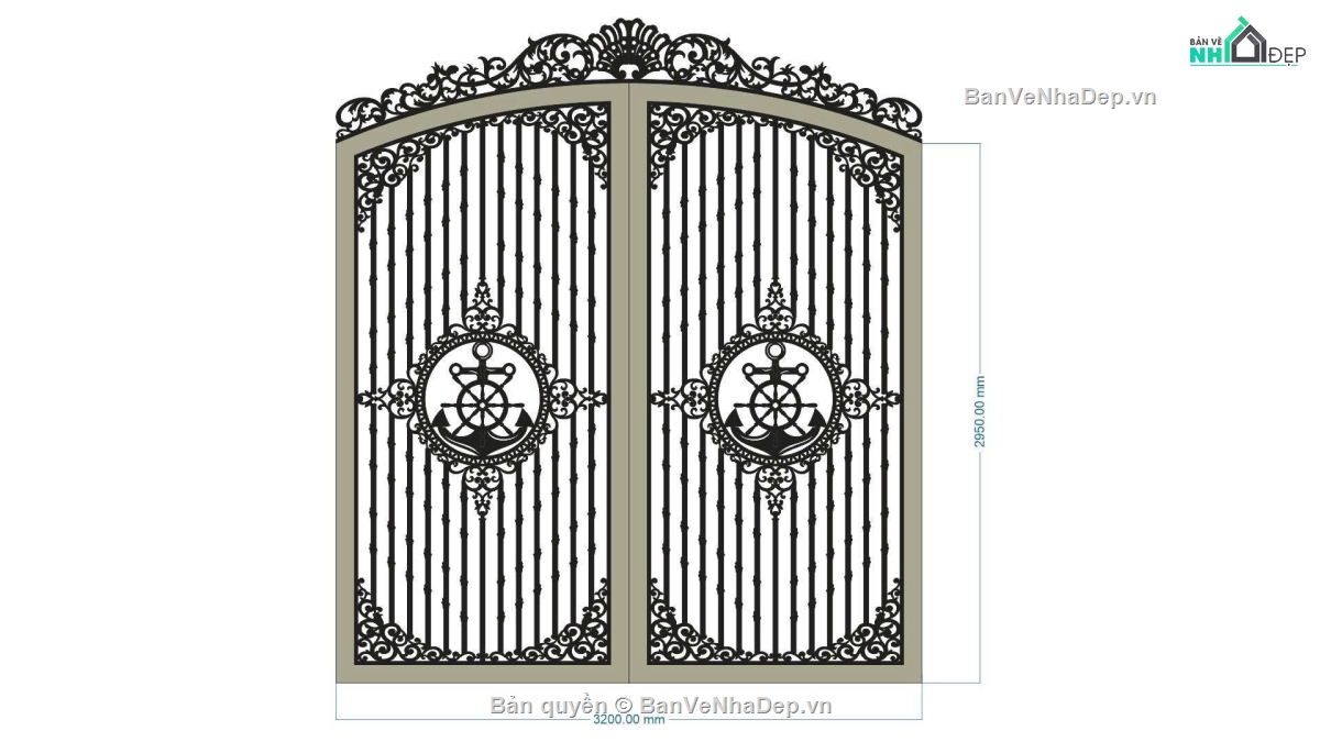 Mẫu cổng 2 cánh cắt cnc,cnc cổng 2 cánh,file cnc cổng 2 cánh