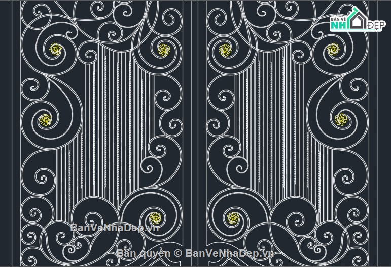 Cổng 2 cánh,Cổng CNC,Cổng Sắt Mỹ Thuật,Cổng Sắt Cổ Điển,Cửa Cổng 2 Cánh,Cửa Cổng Hoa Văn