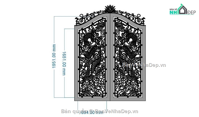 mẫu cổng,mẫu cnc cổng,mẫu cổng 2 cánh
