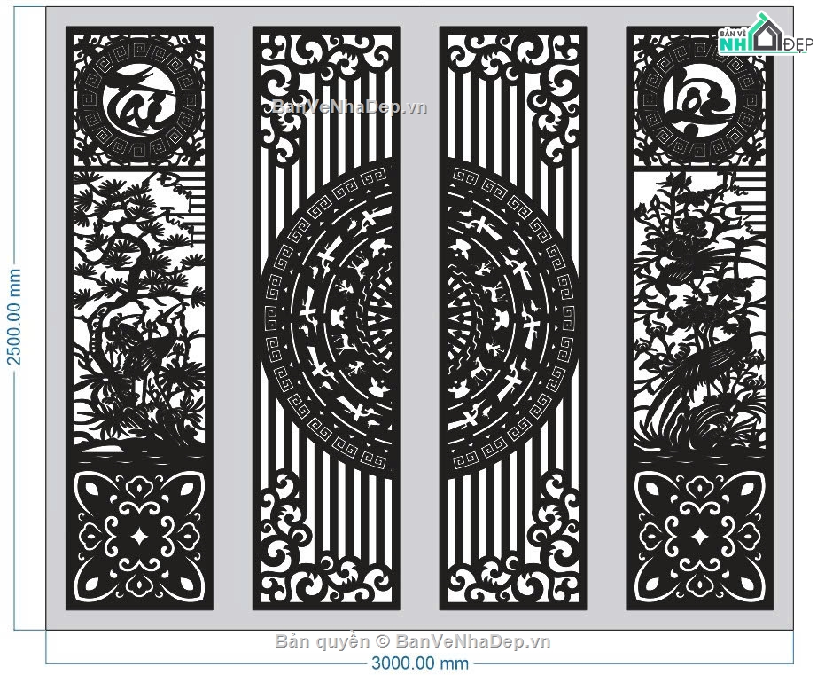 Thiết kế cổng tài lộc,cổng tài lộc,tài lộc cnc