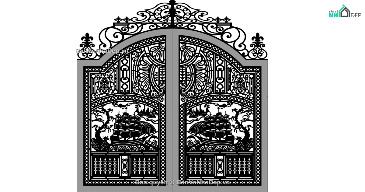 mẫu cổng đẹp,mẫu cổng,mẫu cnc đẹp