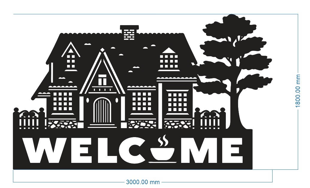 decor welcome quán cafe,decor welcome,decor