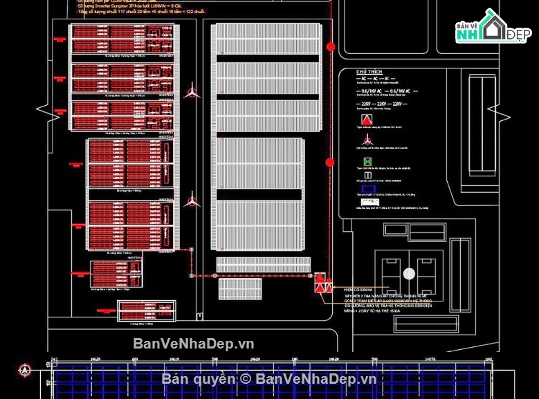 điện năng lượng mặt trời,file cad điện năng lượng mặt trời,cad điện năng lượng mặt trời