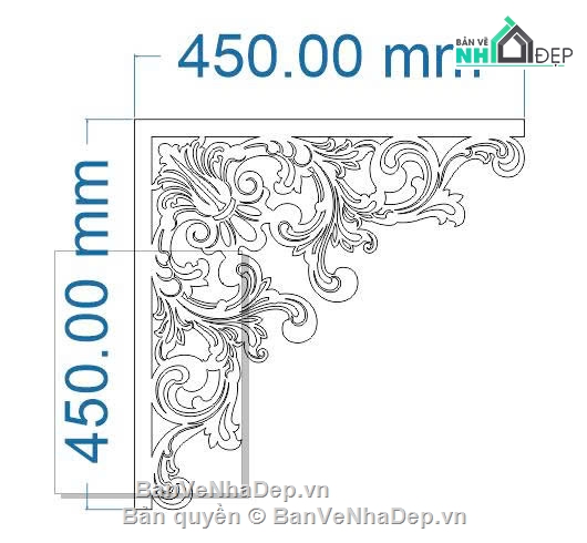 ke góc,ke góc dxf,file cnc ke góc