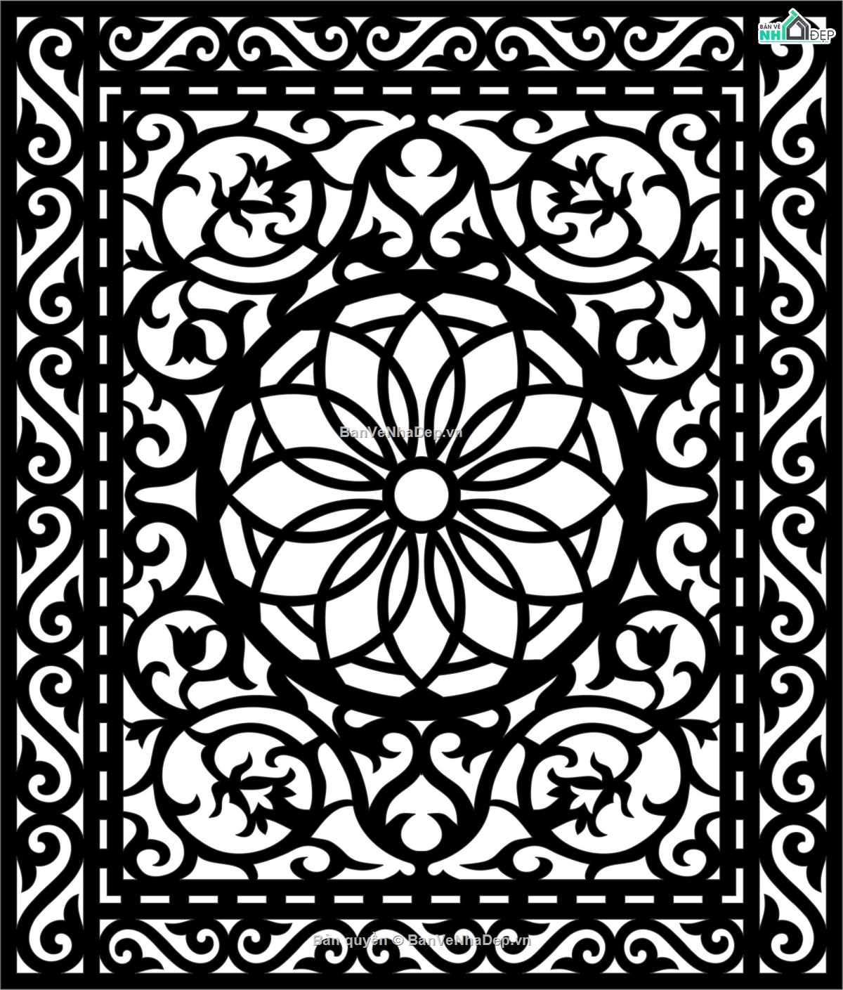 giếng trời cnc,cnc giếng trời,mẫu giếng trời cnc