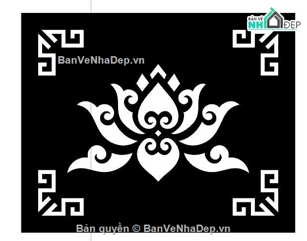 mẫu hoa sen cnc,mẫu cnc hoa sen,hoa sen cnc