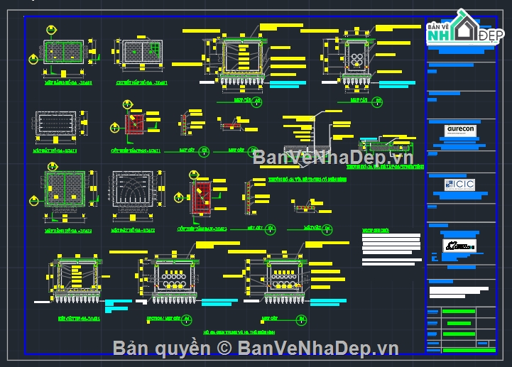 File cad,mặt bằng,chi tiết trạm biến áp,hoàn công,cad chi tiết