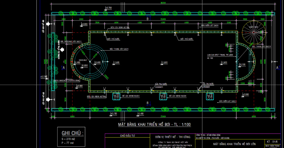 hồ bơi file cad,hồ bơi,cad hồ bơi,hồ bơi cad