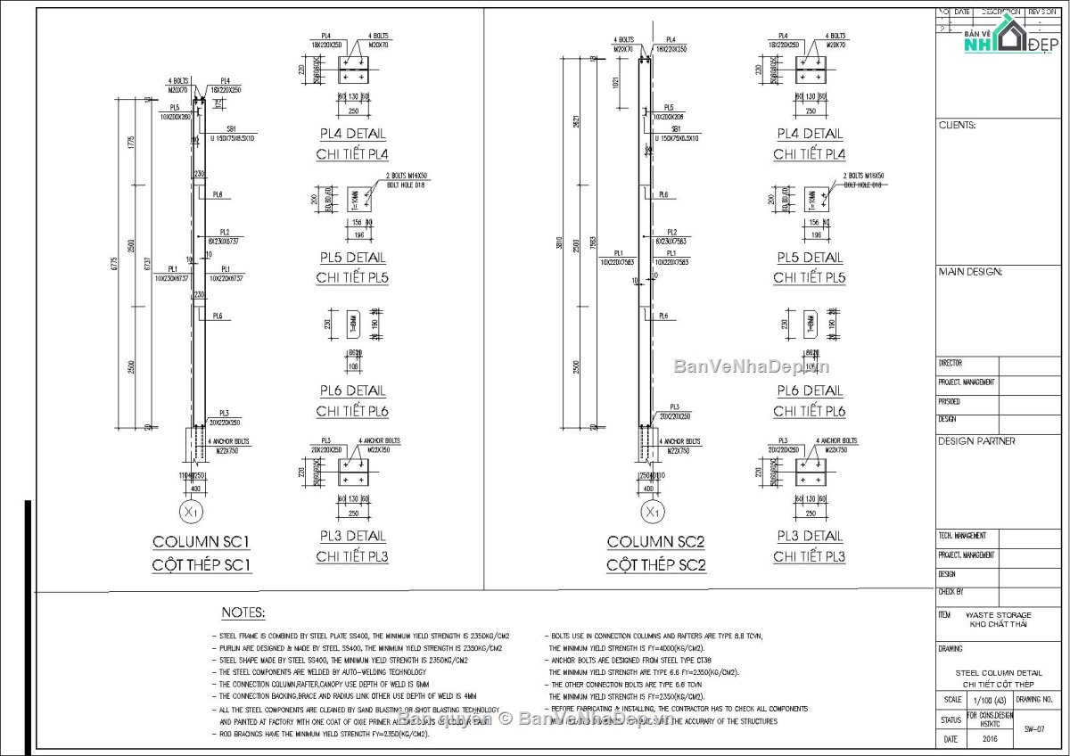 Kết cấu nhà kho thép mái tôn,Kết cáu khung tiền chế 7m,File Autocad kết cấu nhà để xe,Kết cấu nhà xe 7x20m,bản vẽ nhà kho khung thép,Kết cấu nhà xe khung kèo mái tôn