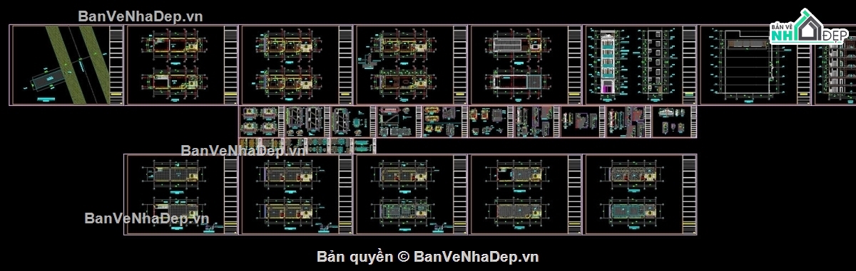 nhà lô 5 tầng,nhà 5 tầng,nhà lô 5x15m